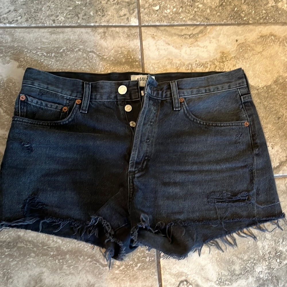 Agolde Parker vintage cut off jean shorts size 29